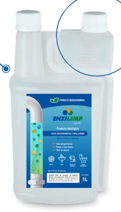 Embalagem de Enzilimp Liquid