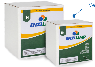 Embalagem de Enzilimp IN